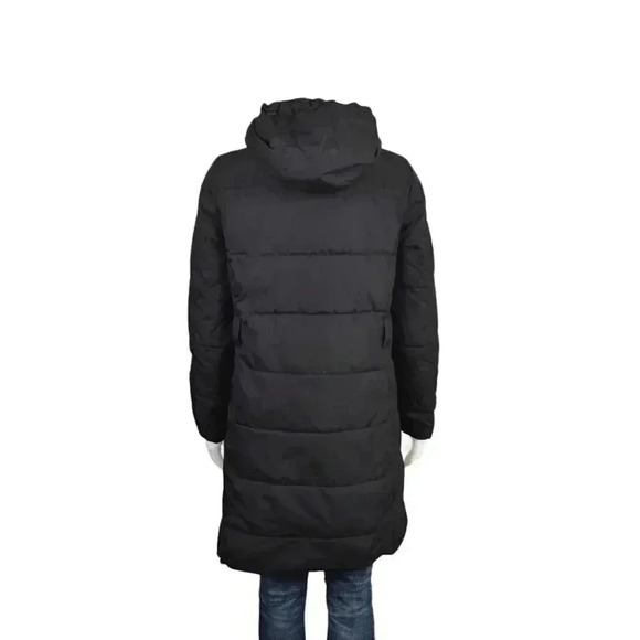 J.Crew Mercantile Long Puffer  Coat Winter Jacket Black Size Small - Picture 6 of 12